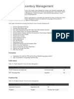 Oracle Inventory Management: Profile Name Profile Value Level