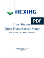 10.10 User Manual of HXE34-KP CT CTPT Connection