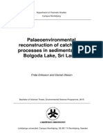 FULLTEXT01 Paleoenvironmental Reconstructing
