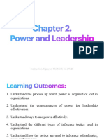 Chapter 2. Power and Leadership