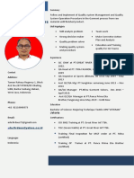 My CV Update August 22