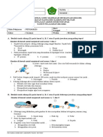 Soal PAS Penjaskes Kelas 5