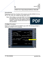 Fleet Bulletin: Subject: Updated FMS U12.0 Operational Software Retrofit