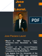 3rd-Jose P. Laurel