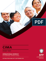 CIMA E1 Enterprise Operations Study Text