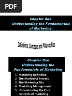 Chapter 1 Understanding The Fundamentals of Marketing