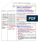 111（1） 選課作業日程表及注意事項