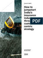 IBV - How To Jumpstart India's Insurance Industry Through A Customer-Centric Strategy