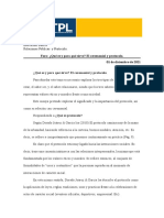 Foro 1 - Que Es y para Que Sirve El Protocolo y El Ceremonial