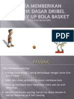 10 Cara Teknik Dasar Dribel Dan Lay Up