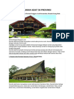 Rumah Adat 34 Provinsi Gambar Dan Ciri K