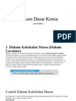 Hukum Dasar Kimia