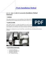 HVAC Duct Work Installation Method State