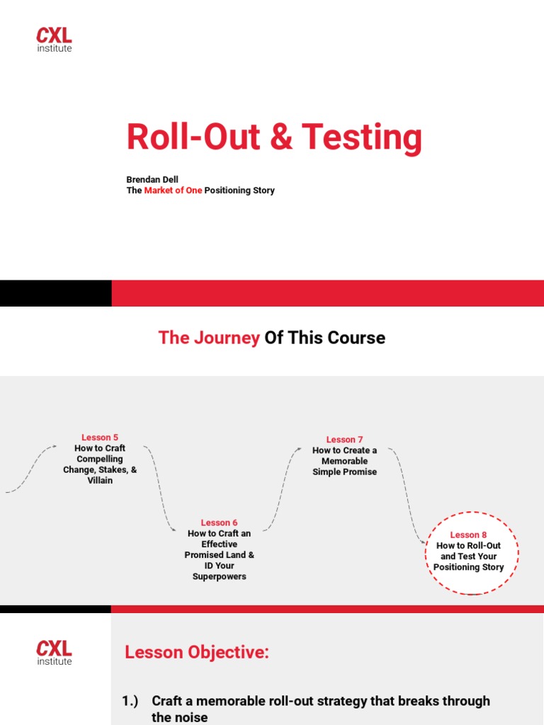 Effective Roll-Out & Testing Guide | PDF | Business Economics | Mass Media