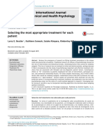 Selecting The Most Appropriate Treatment For Ecah Patient