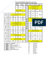 VI Sem Time Table