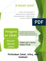 Dasar Dasar Zakat