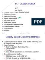 Lecture 4 - Density Based Methods