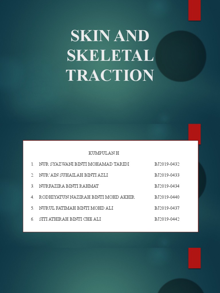 Skin & Skeletal Traction (H) PDF