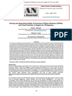 6.publish Saving and Spending Habits of OFWs and Their Families. Article For ASEAN OK1