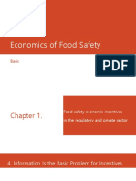 Economics of Food Safety: Basic