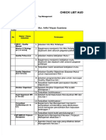 PDF Contoh Checklist Audit Internal Poltekpar - Compress