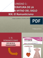 La Literatura Romc3a1ntica