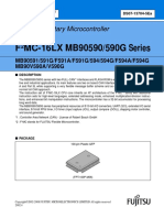 F MC-16LX MB90590/590G Series: 16-Bit Proprietary Microcontroller