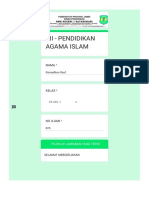 Xii - Pendidikan Agama Islam