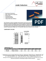 ECM Chip Transponder Inductors: Component Outline