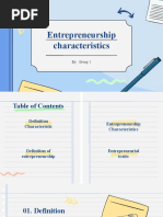 Group 1 Entrepreneur