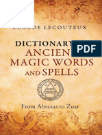 1-TRADUCIDO-Dictionary of Ancient Magic Words and Spells - From Abraxas To Zoar