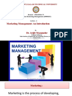 BP803ET LECTURE 4 Marketing MGMT An Introduction