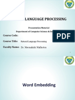 Natural Language Processing (NLP) - Module 3