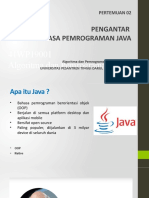 01 Pengantar Java