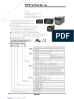 Mp5s - Series (Tachno Meter or Pulse Meter)