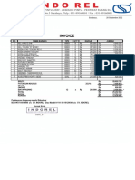 Invoice Bpk Cahyo Proyek Jombang