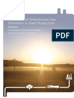 Final Report Reduction of GHG Emissions in Steel Industries