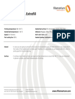 FILL Printing Guide PLA-Extrafill