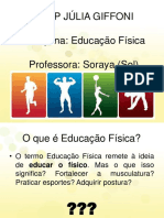 Educação Física 1 Ano História EF