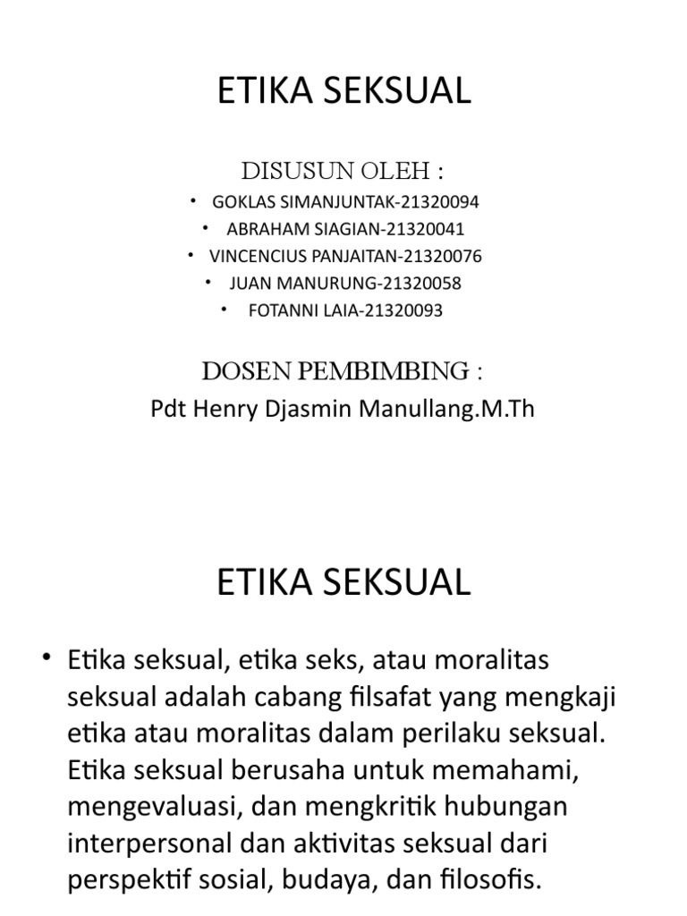 Ttki va ularning yosh erkaklar bilan jinsiy aloqasi