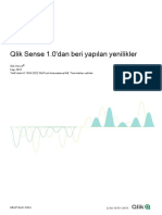 Qlik Sense 1.0'dan Beri Yapılan Yenilikler