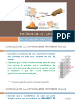 Módulo III - Parte I - Condução de Calor Permanente