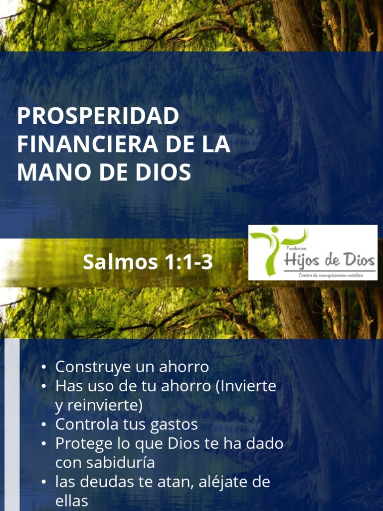 Prosperidad Financiera de La Mano de Dios | PDF | Derecho | Religión y ...