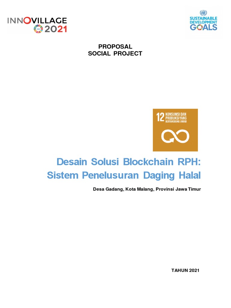 Model Blockchain untuk Traceability Halal | PDF