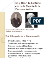 Paul Otlet y Henri La Fontaine (Tema 2)