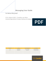 De Operational Messaging User Guide VER1.1