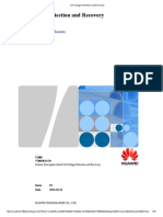 Cell Outage Detection and Recovery. Huawei