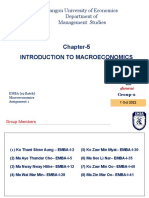 Macroeconomic Chapter-5 Recap