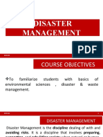 Disaster Management